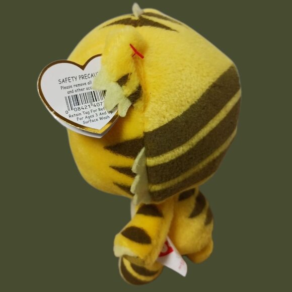 TY Beannie Babies Collection Ni Hao Kai-Lan Rintoo The Tiger Plush 2009 Yellow - Picture 4 of 7